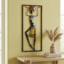 VEDAS Tara Dancing Lady Wall Décor | Tribal Woman Decorative Wall Art for Living Room, Bedroom & Hall`