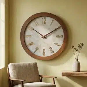 VEDAS Vintage Meadow Clock | Decorative Wall Clock