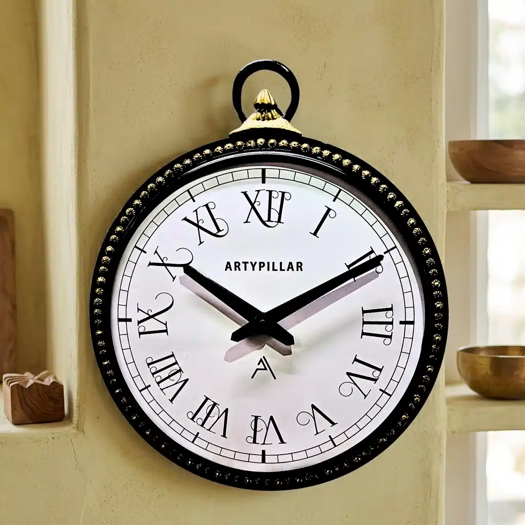 VEDAS Pocket Heritage Clock | Decorative Wall Clock - Image 2