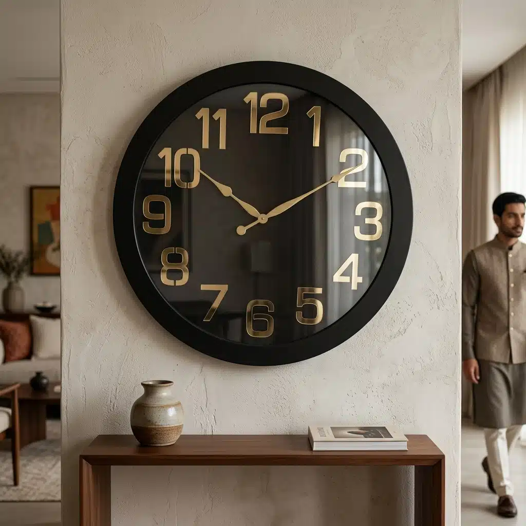VEDAS Metro Loft Clock | Decorative Wall Clock