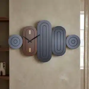 VEDAS Metro Fusion Clock | Decorative Wall Clock
