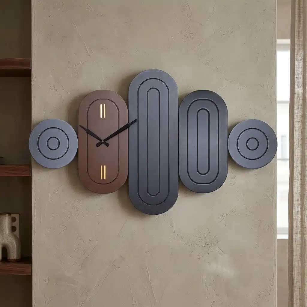 VEDAS Metro Fusion Clock | Decorative Wall Clock