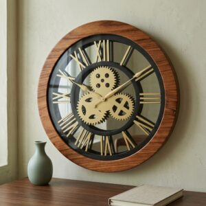 VEDAS Heritage Skeleton Clock | Decorative Wall Clock