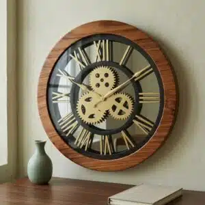 VEDAS Heritage Skeleton Clock | Decorative Wall Clock