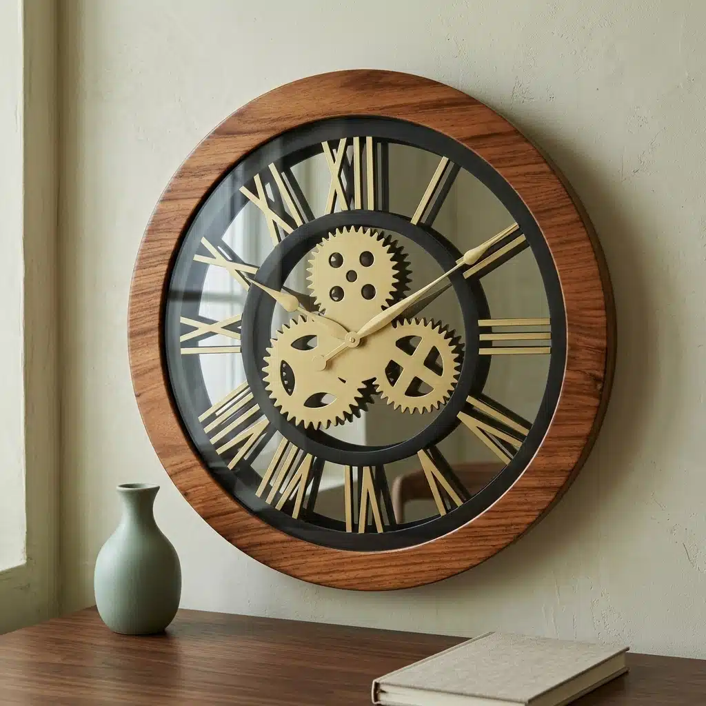 VEDAS Heritage Skeleton Clock | Decorative Wall Clock
