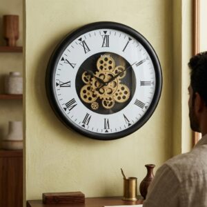 VEDAS Imperial Gear Clock | Decorative Wall Clock