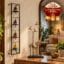 VEDAS Raaga Bells & Tall Giraffe Premium Home Décor Combo with 2 Tealight Holders FREE