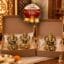 VEDAS Lakshmi Ganesh & Ganesha Premium Diwali Gift Combo with 2 Tealight Holders FREE